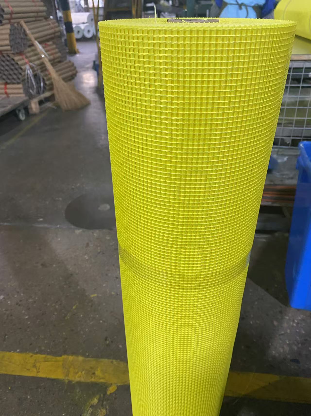 Fiberglass Mesh Roll Plastering Mesh High Density Enhanced Strength Stability for Walls Plastering Ceilings Durable Fiberglass Mesh 160g/m