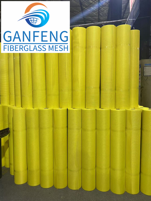 ASTM Flame Retardant Fiberglass Soft Colorful Mesh 4.5oz for Wall Insulation