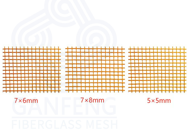 Construction Fiberglass Plastering Mesh Orange 20cm x 50m 160g/m2