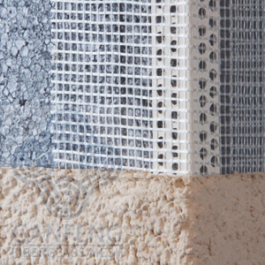 90 degree PVC Plastic Corner Bead with Fiberglass Mesh for Drywall decorative 2.5m