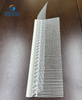 Water Drip Edge PVC Corner Reinforced with Fiber Glass Mesh PVC Profile