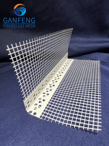 PVC Corner Bead with Mesh, PVC Profile, Angle Bead with Fiberglass Mesh