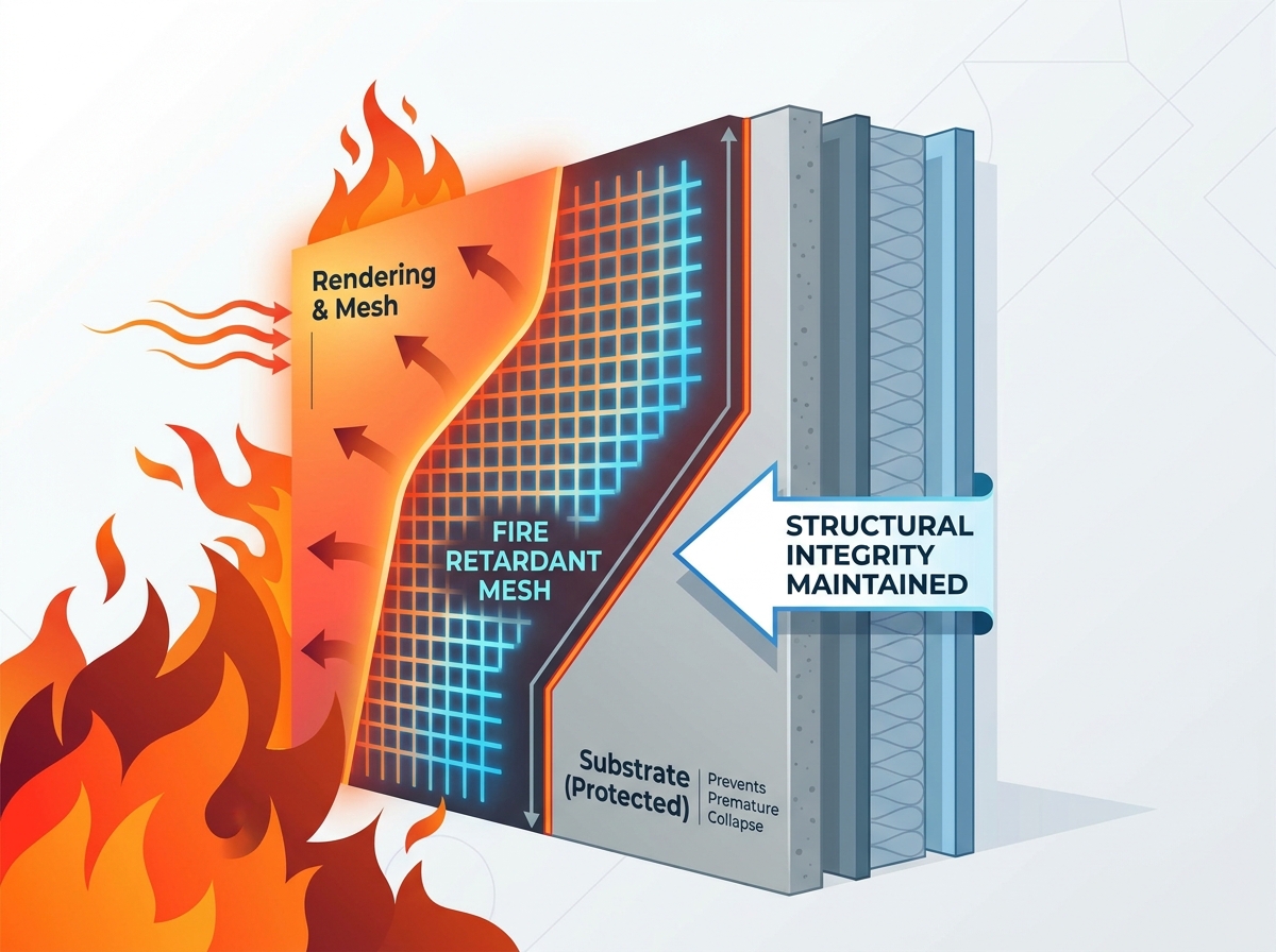 Fire Retardant Fiberglass Mesh Testing and Roll Quality